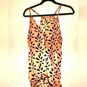 BROWN/BLACK TANK  TOP